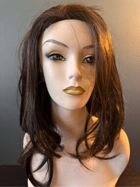 Everyday Layered Synthetic Wig in Dark Brown Waltz FS1B/27